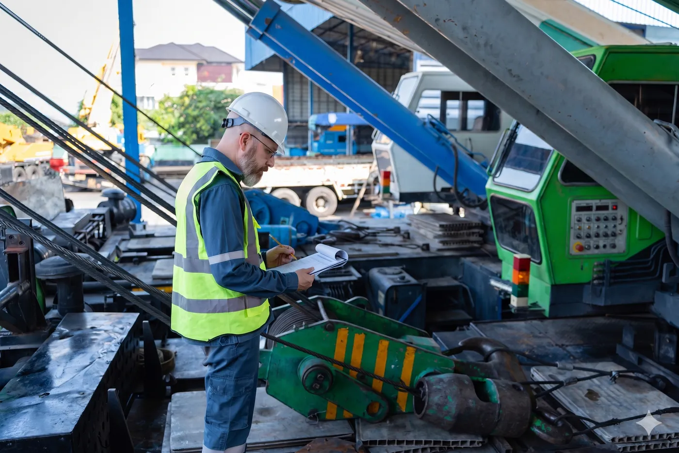 LaRovere Consulting licensed PE conducting an on-site accident and failure inspection